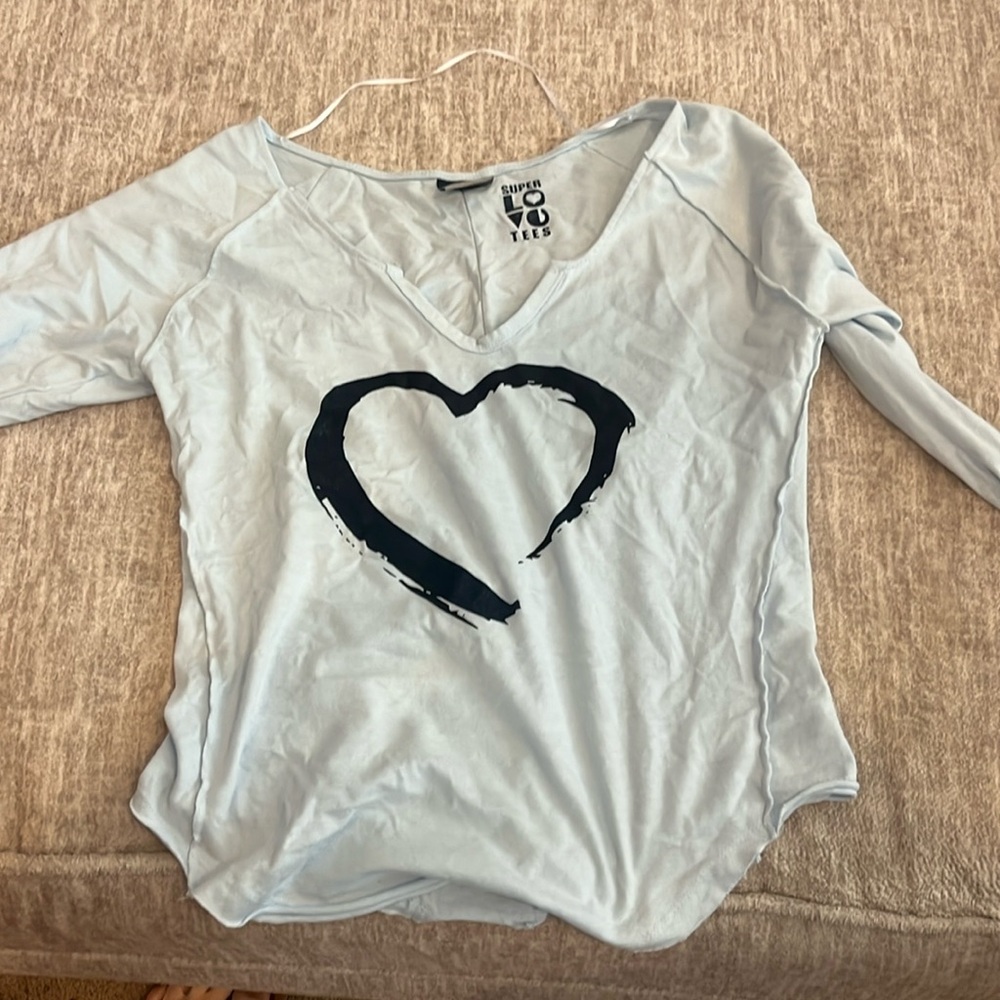Bundle of two super love tees with cute designs